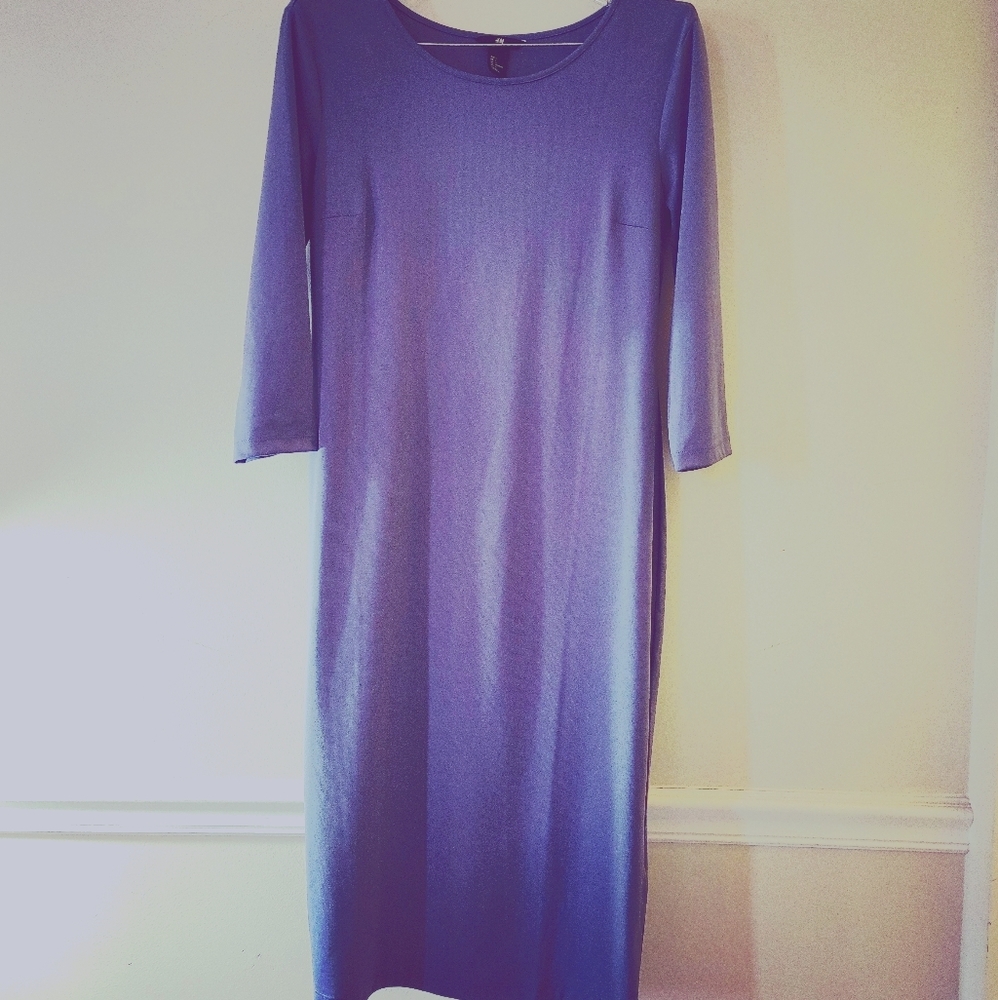 Midi-Length Body-Con Dress